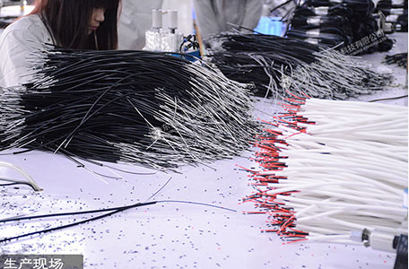 线束加工生产现场